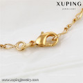 43082 Xuping Jewelry Fashion 18K plaqué or femmes pendentif collier